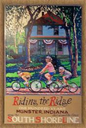 Riding the Ridge, Kaske House, Munster Centennial Poster